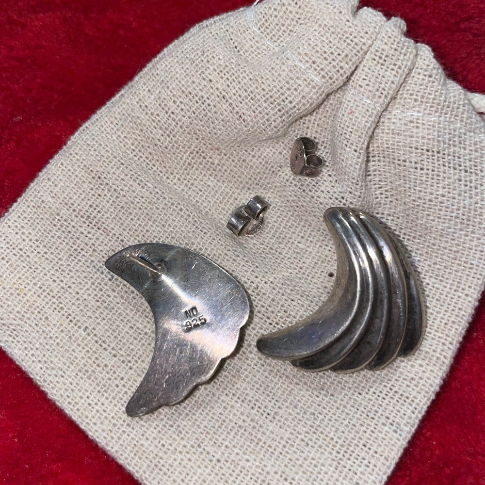 ND Sterling Silver 925 vintage earrings